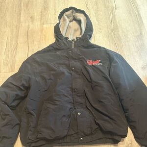 Ranger Boats Black Hooded Puffer Jacket